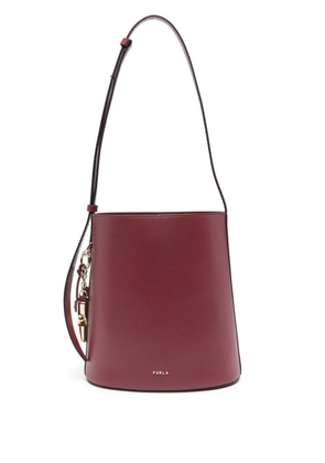 Furla charms bucket bag - Red
