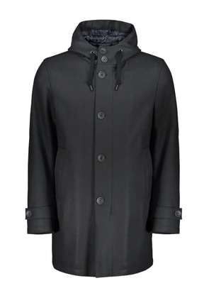 Herno padded hooded coat - Black