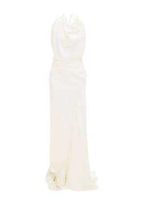 Victoria Beckham cowl-neck maxi dress - White