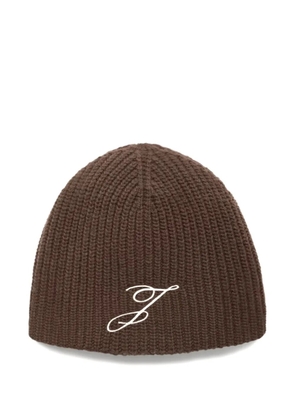 Jacquemus Le Bonnet Espiral beanie - Brown