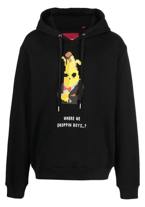 Mostly Heard Rarely Seen 8-Bit Where We Droppin' pullover hoodie - Black