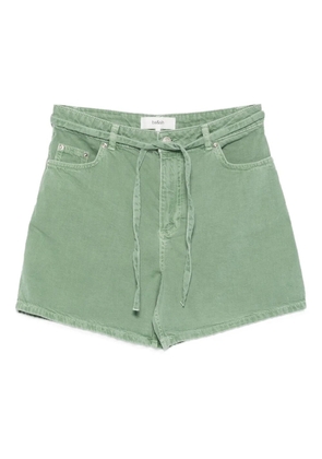 Ba&Sh belted shorts - Green