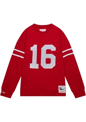 Mitchell & Ness NFL N&N '49ers 1989 Joe Montana' T-shirt - Red