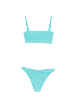 Hunza G square-neck bikini - Blue