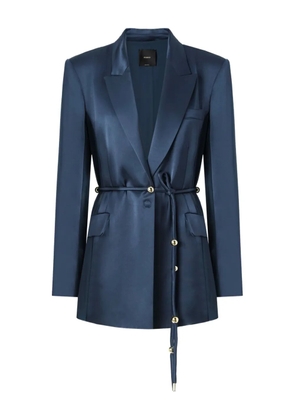 PINKO Carillon belted jacket - Blue