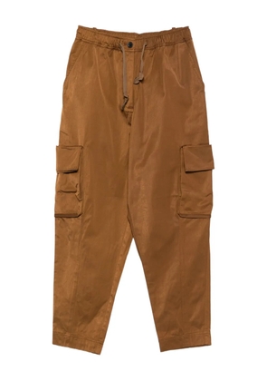 PSOPHIA cargo-pocket drawstring trousers - Brown