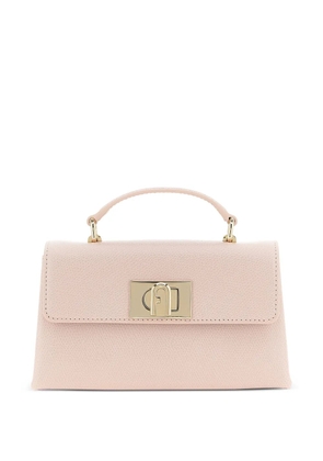 Furla mini 1927 leather tote bag - Pink