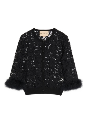 Valentino Garavani button-fastening cardigan - Black
