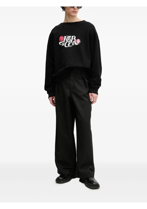Fiorucci logo-print sweatshirt - Black