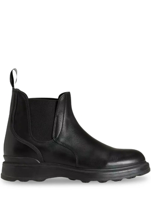 Woolrich leather chelsea boots - Black