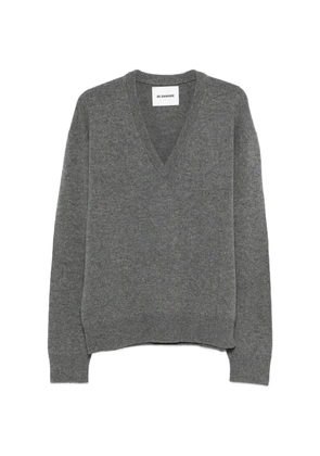 Jil Sander V-neck sweater - Grey