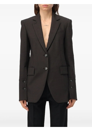 Sportmax buttoned single-breasted blazer - Black