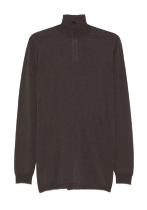 Rick Owens high-neck wool sweater - Brown