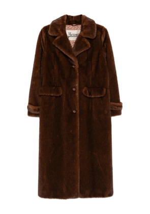 Herno faux-fur coat - Brown