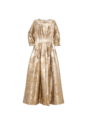 Simkhai metallic-jacquard maxi dress - Gold