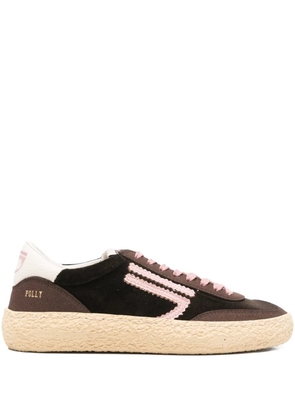 Puraai Polly logo-motif sneakers - Brown
