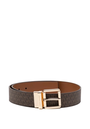 Michael Kors reversible logo belt - Brown