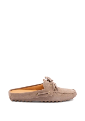 Tod's Glove Gommino lace-up mules - Neutrals