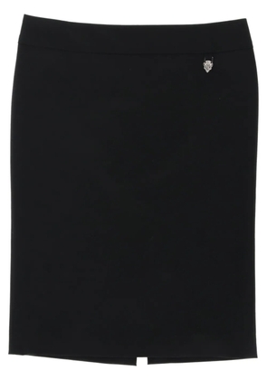 Gucci Pre-Owned 2000s plaque detail tailored skirt - Black