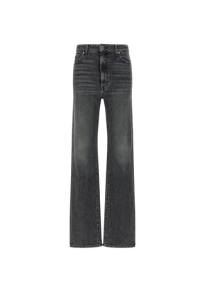 KHAITE Stonewashed straight jeans - Grey