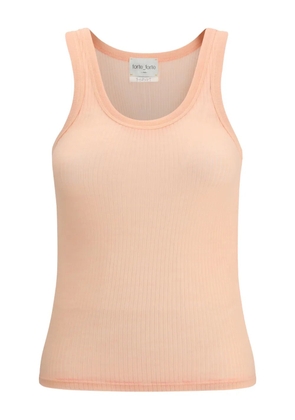 Forte Forte ribbed tank top - Neutrals