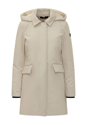 Peuterey hooded pocket coat - Neutrals