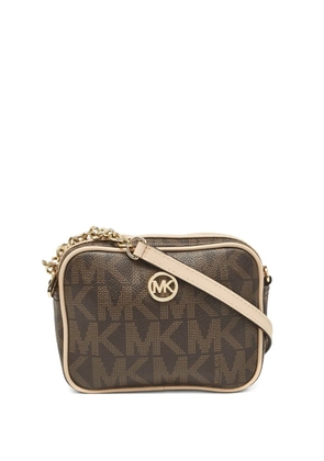 Michael Kors Vintage canvas crossbody bag - Brown