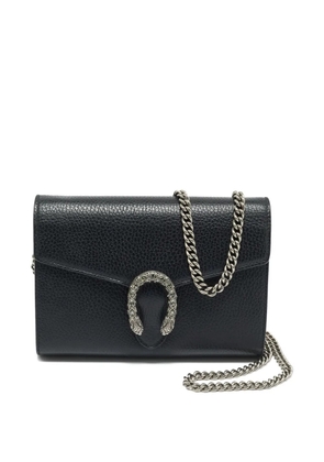 Gucci Pre-Owned Crystal Dionysus mini crossbody bag - Black