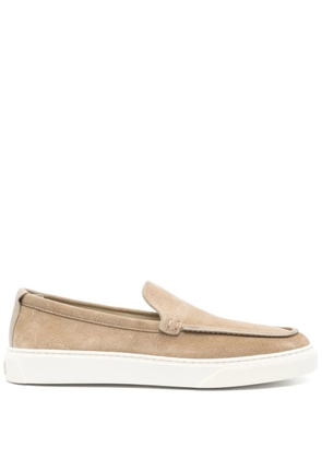 Woolrich suede loafers - Neutrals