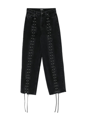 ROTATE BIRGER CHRISTENSEN laced jeans - Black
