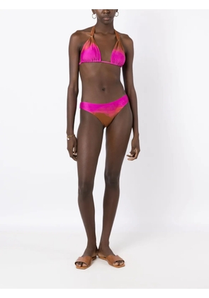 Lenny Niemeyer Athletic abstract-print bikini bottoms - Pink