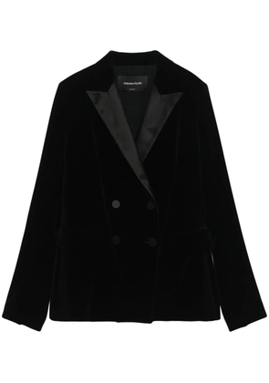 Fabiana Filippi velvet blazer - Black