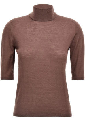 Max Mara Cecina turtleneck top - Purple