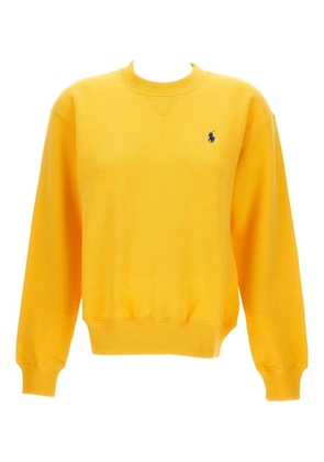 Polo Ralph Lauren logo crew-neck sweatshirt - Yellow