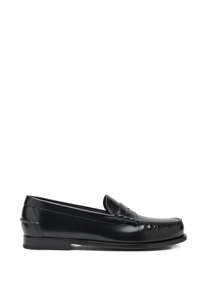Church's tonal-stitch penny-strap loafers - Black