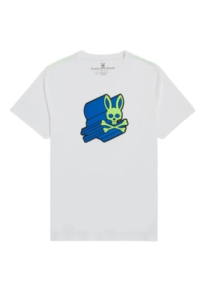 Psycho Bunny logo asher T-shirt - White