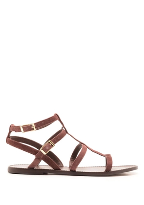 Lenny Niemeyer suede gladiator sandals - Brown