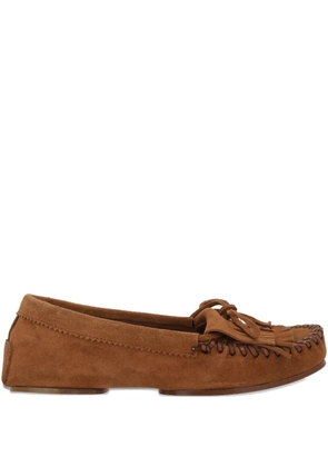 Paris Texas Indiana suede loafers - Brown