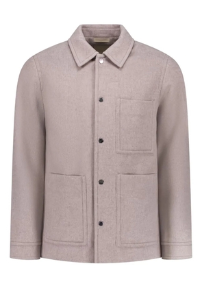 Woolrich patch-pockets shirt jacket - Neutrals