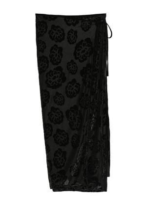 SIR. VIittoria midi skirt - Black