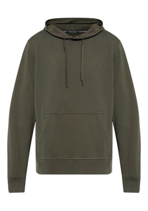 Canada Goose logo-patch kangaroo-pocket hoodie - Green