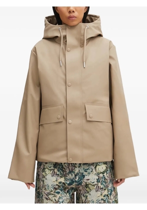 Rains hooded jacket - Neutrals