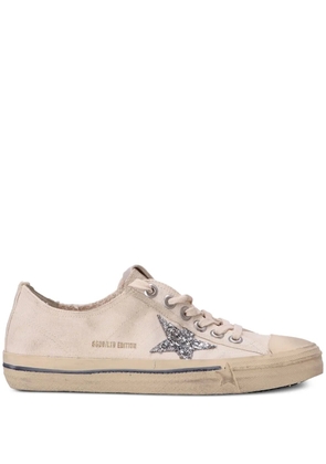Golden Goose V-Star canvas sneakers - Neutrals