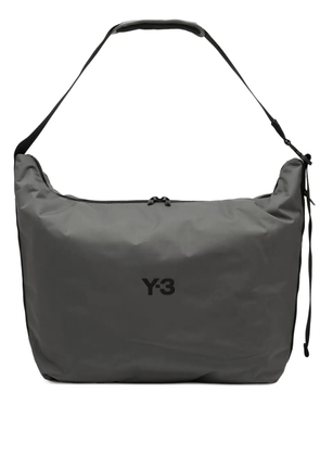 Y-3 large X Body tote bag - Grey