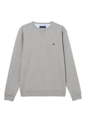 Brooks Brothers logo-embroidered sweatshirt - Grey