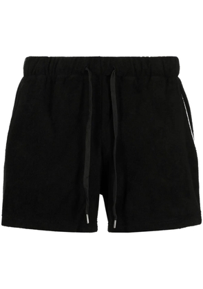 BLUE SKY INN Waiter cotton terry-cloth shorts - Black