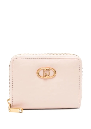LIU JO logo zip-around wallet - Pink