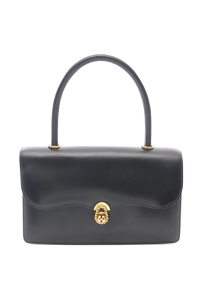 Hermès Pre-Owned 1972 Escal calf-leather handbag - Black