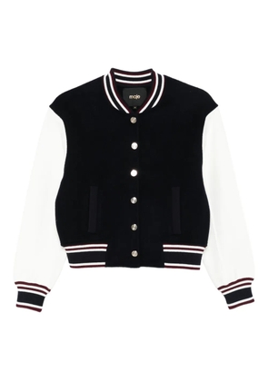 Maje wool bomber jacket - Blue