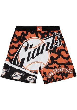 Mitchell & Ness 'NBA San Francisco Giants' Jumbotron 2.0 Sublimated shorts - Black
